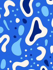 Lines dots shapes seamless pattern background. Good for fashion fabrics, children’s clothing, T-shirts, postcards, email header, wallpaper, banner, posters, events, covers, and more.