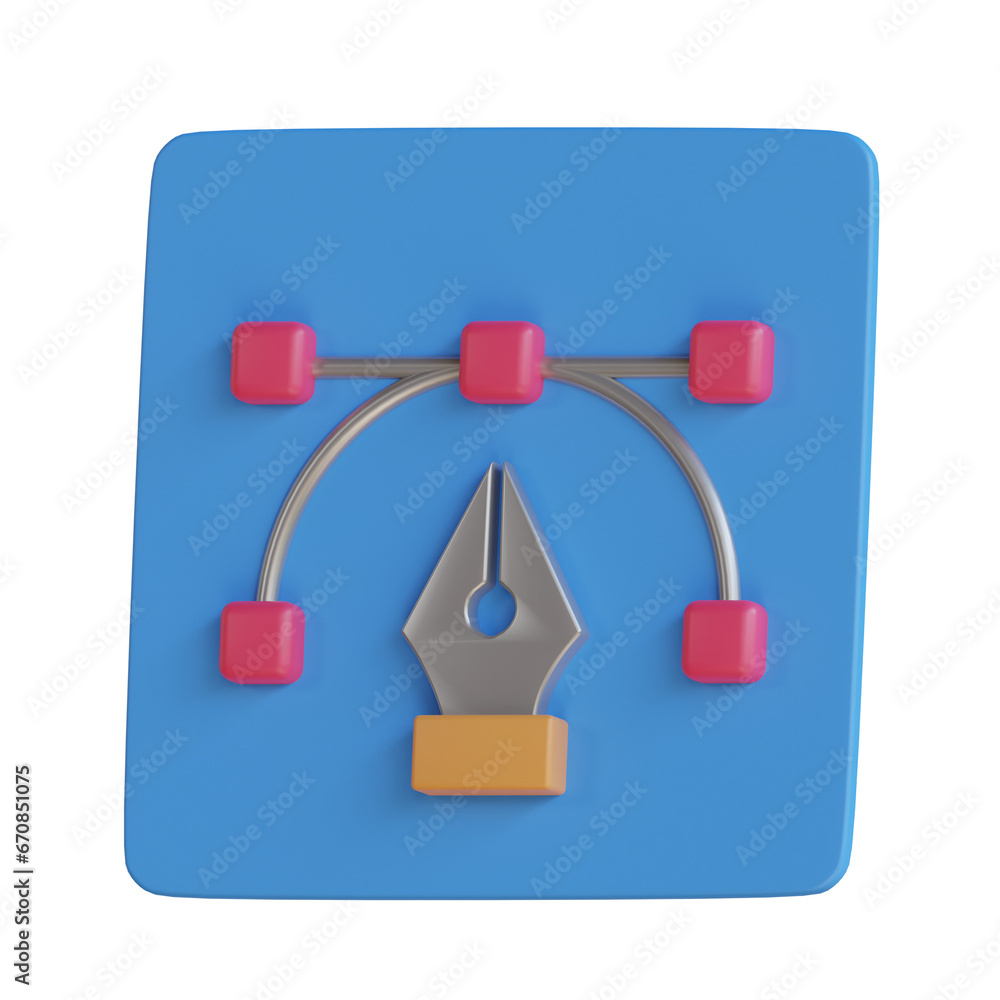 Poster 3d blue design model with captivating patterns and colors. captivating abstract details. 3d illustra