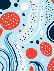 Winter floral seamless pattern background. Good for fashion fabrics, children’s clothing, T-shirts, postcards, email header, wallpaper, banner, posters, events, covers, and more.