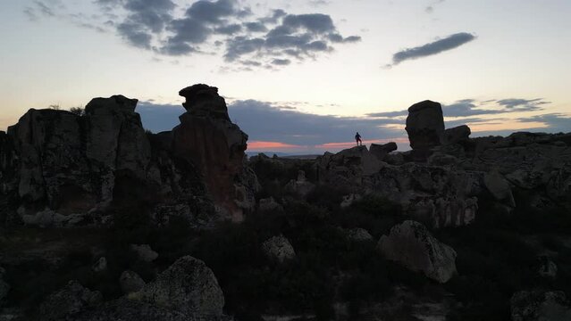 Geographic region from the Phrygian period, its wonderful texture and extraordinary rocks