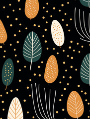 Floral seamless pattern background. Good for fashion fabrics, children&rsquo;s clothing, T-shirts, postcards, email header, wallpaper, banner, posters, events, covers, advertising, and more.