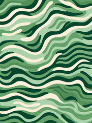 Beautiful wave seamless pattern background. Good for fashion fabrics, children&rsquo;s clothing, T-shirts, postcards, email header, wallpaper, banner, posters, events, covers, advertising, and more.