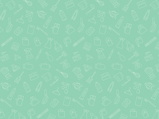 日用品の壁紙イラスト