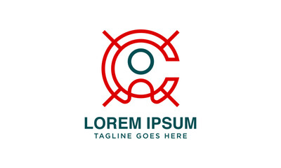 target business initial C logo design