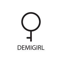 gender symbol icon vector