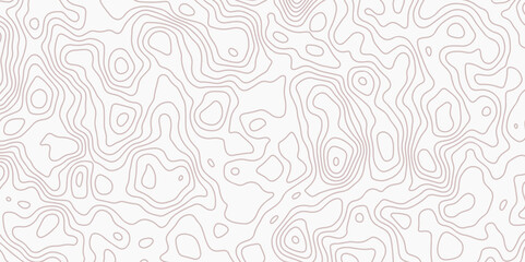 Topographic map in contour line light topographic topo contour map and ocean topographic line map with curvy wave isolines vector and Topographic map background concept