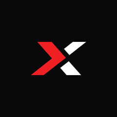 Letter X Logo Design Vector. Usable for Business Logo. Initial Design
