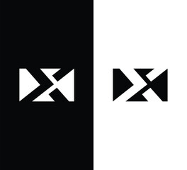 Letter X Logo Design Vector. Usable for Business Logo. Initial Design