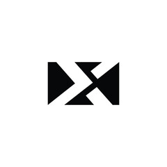 Letter X Logo Design Vector. Usable for Business Logo. Initial Design
