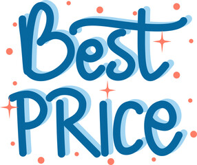 Best Price Lettering, Vector Sale Lettering