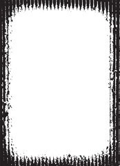 a white square frame on a cracked wall, Grunge border, backgrounds textured photographic effect template