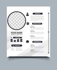 Creative And Modern Resume CV Template