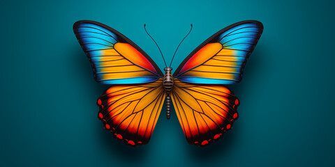 Bright and colorful animal poster.