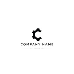 Letter C Logo Design Vector. Usable for Business Logo. Initial Design