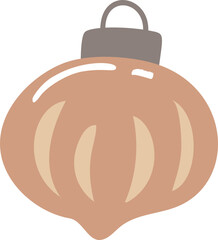 Christmas bauble ball illustration