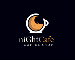 Coffee Logo Template, Coffee Shop Logo Design Vector