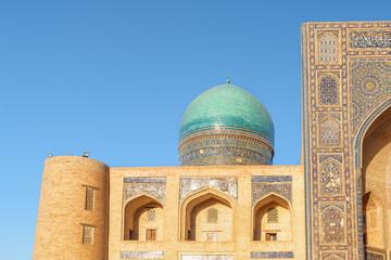 The Mir-i-Arab Madrasa at Po-i-Kalan complex in Bukhara