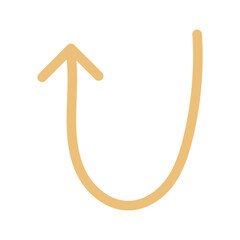 Hand Drawn Loop Arrow