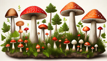 Mushroom Realms: Where Imagination Comes Alive