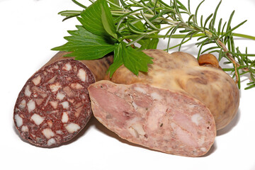 Blutwurst und Pressack