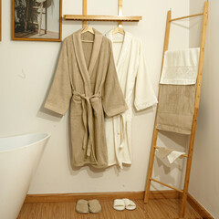 bathrobe set