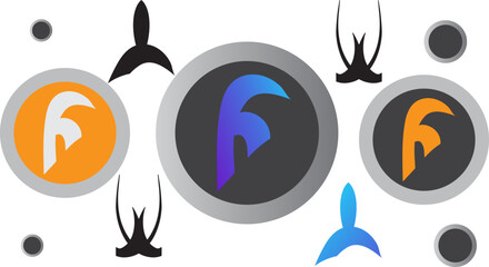 Abstract geometric background with colorful elements. Vector illustration. Eps 10.	