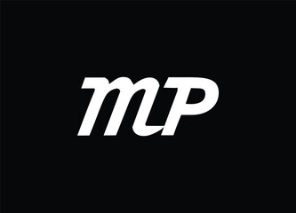 MP letter logo and monogram logo
