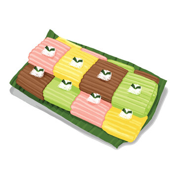 Colorful getuk