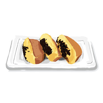 Pukis Cake / Kue Pukis on the plate