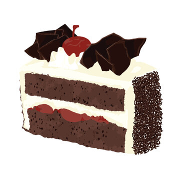 Blackforest Cake Slice