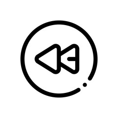 previous line icon