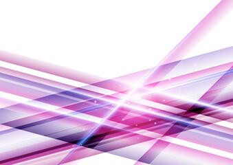 輝くピンクのスピードライン背景