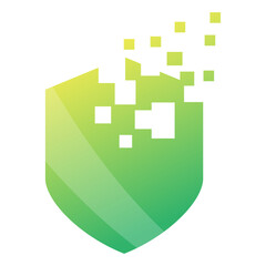security logo technology for your company, shield logo for security data