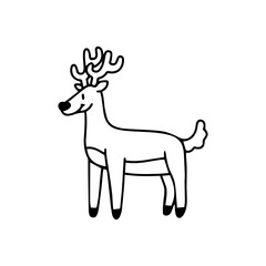 Fototapeta premium Wildlife Day Doodle