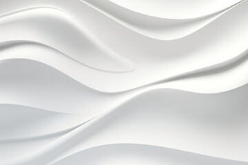White wallpaper with waves pattern