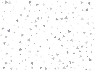 Magic Silver Triangular Confetti