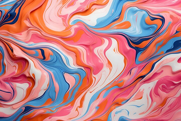 Obraz premium colorful waves abstract background