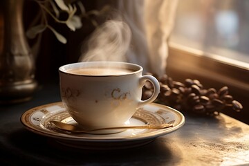 Morning Coffee with a View of the City