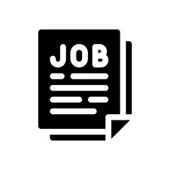job glyph icon