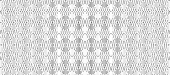 幾何学 抽象 白 黒 六角形 ストライプ 背景