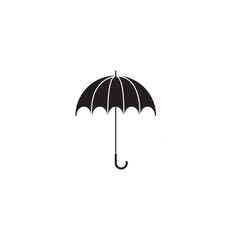 umbrella protection vector icon Illustration