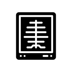 x ray glyph icon