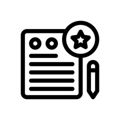 review line icon