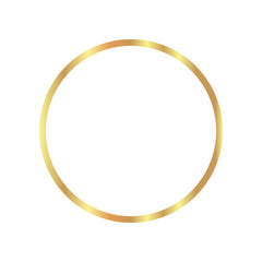 Golden circle png frames 