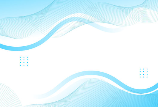 wave backround. blue and white gradation. line wave. asbtract 