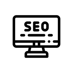 seo line icon