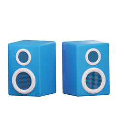 Speaker 3D Illustration