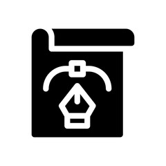 graphic design glyph icon