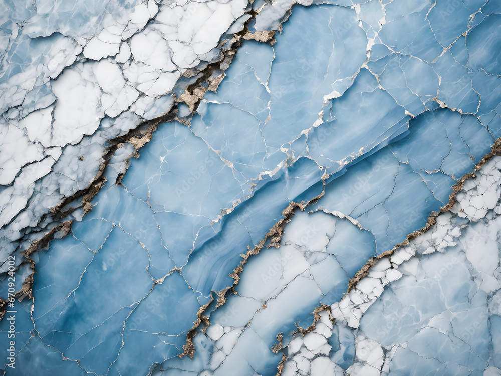 Poster blue marble texture background pattern with high resolution. high resolution photo.