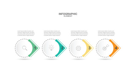 Infographic template vector 